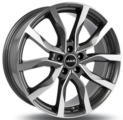 ���� ����� Mak Highlands 18/9 ET48 Gun metallic - mirror face | ������� WHS063961