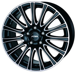 Rial RIAL RAVENNA 7.5X16 4/100 ET40 d63.3 /diamond-black front polished/ MP [RA75640A23-1] | ������� RA75640A231