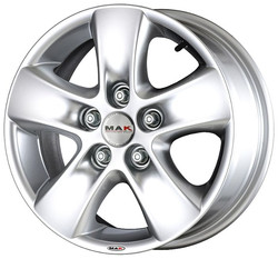 ���� ����� Mak HD! 16/6,5 ET50 Hyper silver | ������� WHS059077