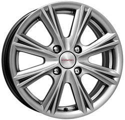 Rapid RAPID ������ (KC416) 6.0X15 4/100 ET48 d54.1 /black platinum/ [r13008] | ������� R13008
