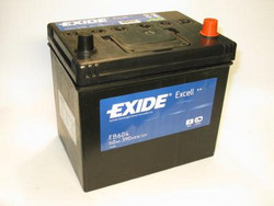 �������������� ������� Exide 60 �/�, 390 � | ������� EB604
