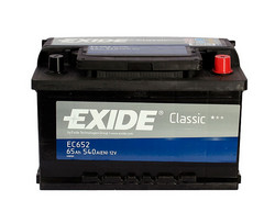 �������������� ������� Exide 65 �/�, 540 � | ������� EC652