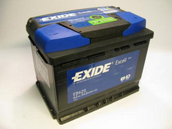�������������� ������� Exide 62 �/�, 540 � | ������� EB620