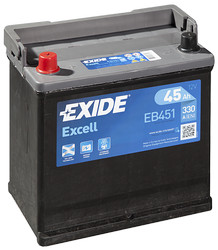 �������������� ������� Exide 45 �/�, 330 � | ������� EB451