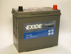 �������������� ������� Exide 45 �/�, 390 � | ������� EA456