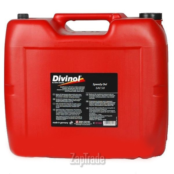 ������ �������� ����� Divinol Speedy Oel SAE 50  | ������� 4815SP-K030