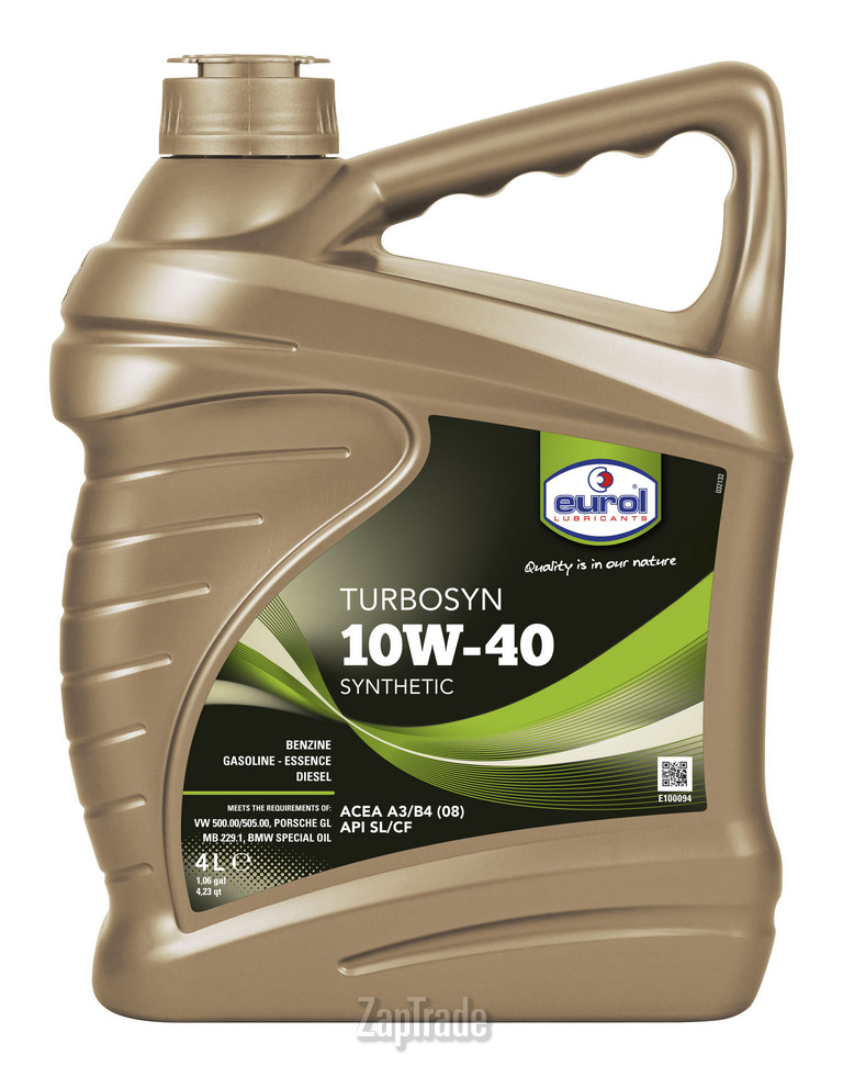 ������ �������� ����� Eurol TURBOSYN ����������������� | ������� E1000944L