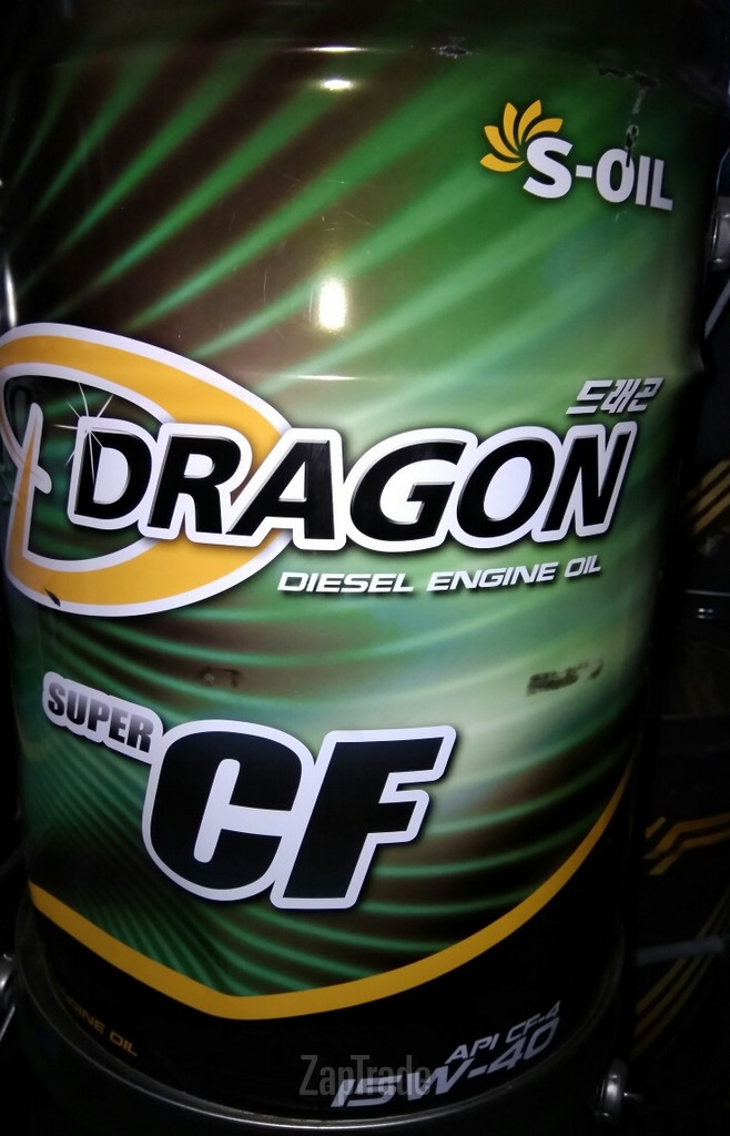 ������ �������� ����� S-oil DRAGON CF-4 ����������������� | ������� DCF15W40_20