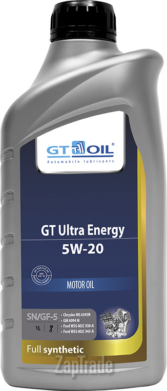 ������ �������� ����� Gt oil GT Ultra Energy ������������� | ������� 8809059407271