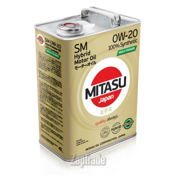 ������ �������� ����� Mitasu MOLY-TRiMER HYBRID 0W-20 ������������� | ������� MJM024
