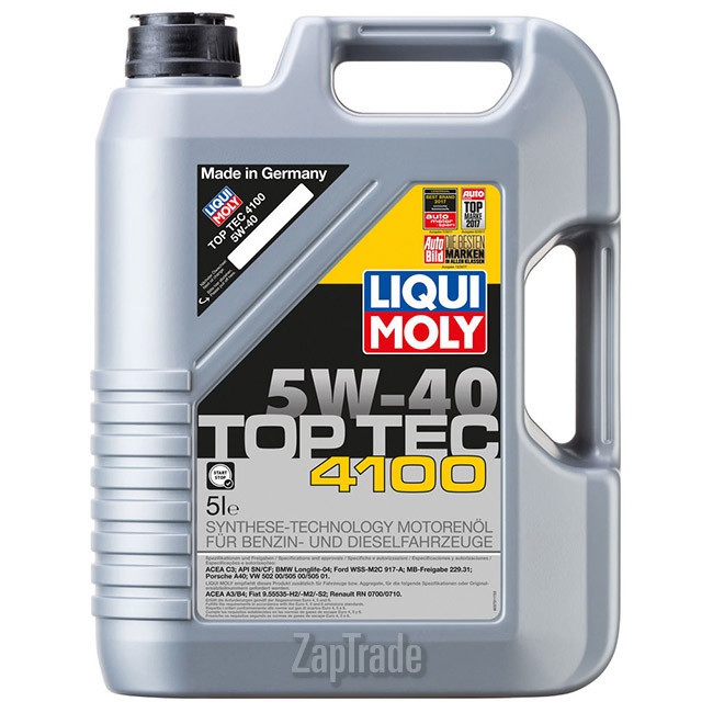 ������ �������� ����� Liqui moly Top Tec 4100 ������������� | ������� 7501