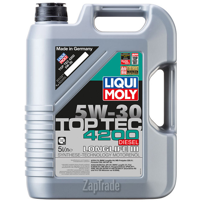������ �������� ����� Liqui moly Top Tec Diesel 4200 ������������� | ������� 2376