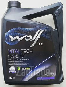 ������ �������� ����� Wolf VITALTECH 5W30 D1 ������������� | ������� 8332449