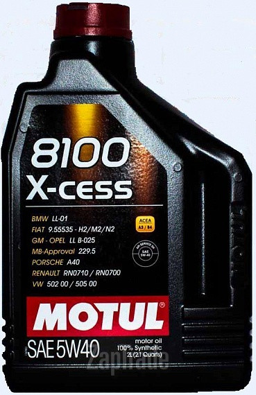 ������ �������� ����� Motul 8100 X-CESS ������������� | ������� 102869