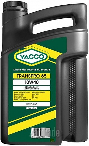 ������ �������� ����� Yacco Transpro 65 ������������� | ������� 331522