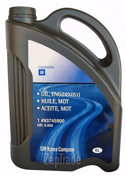 ������ �������� ����� General motors GM Oil, ENG(DEXOS1) ������������� | ������� 93745900