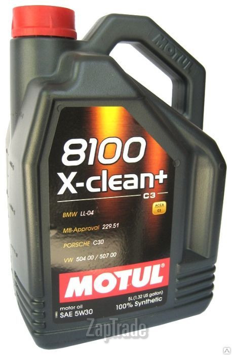 ������ �������� ����� Motul 8100 X-CLEAN + ������������� | ������� 102269