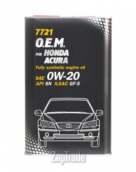 ������ �������� ����� Mannol 7721 O.E.M. for Honda Acura ������������� | ������� 4070