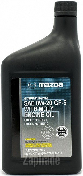 ������ �������� ����� Mazda Engine Oil 0W-20 GF-5 ����������������� | ������� 0000-G5-0W20-MQ