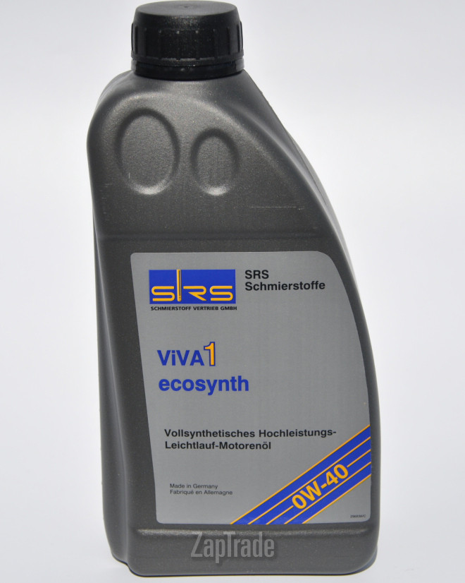 ������ �������� ����� Srs VIVA 1 ecosynth 0W-40 ������������� | ������� 4033885000090