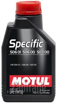 ������ �������� ����� Motul SPECIFIC 506 01 / 506 00 / 503 00 ������������� | ������� 101169