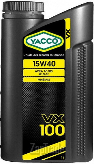 ������ �������� ����� Yacco VX 100 ����������� | ������� 303725
