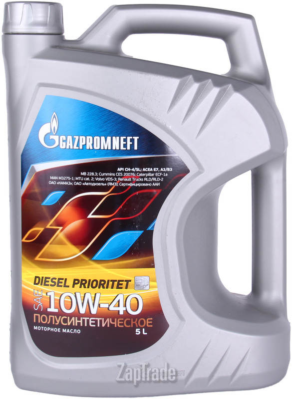 ������ �������� ����� Gazpromneft Diesel Prioritet 10W-40 ����������������� | ������� 4650063110190