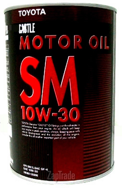 ������ �������� ����� Toyota SM 10W-30 ����������� | ������� 08880-09306