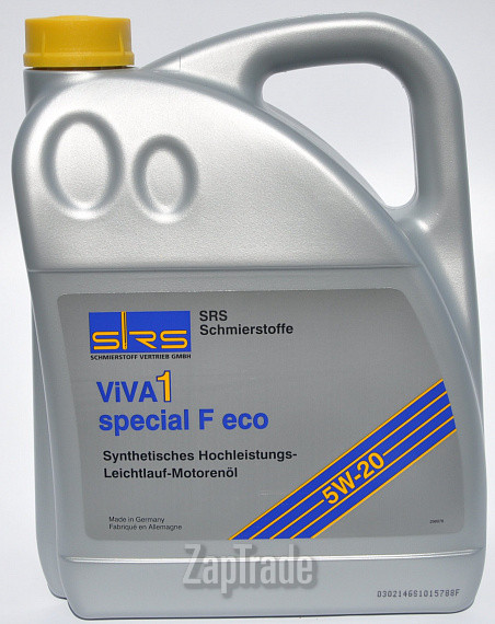 ������ �������� ����� Srs VIVA 1 Special F Eco 5W-20 ������������� | ������� 10040