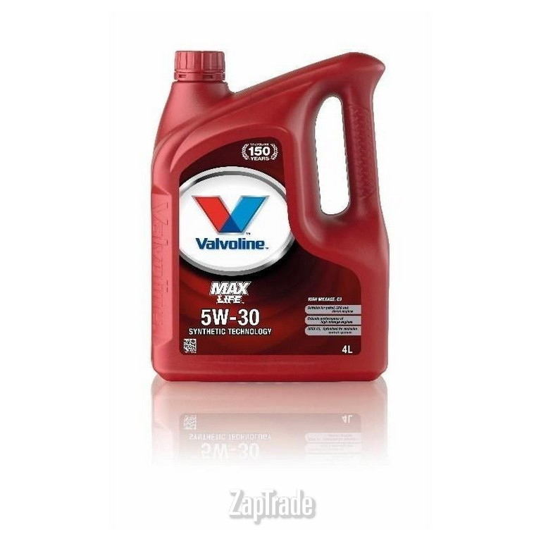 ������ �������� ����� Valvoline MAXLIFE C3 SAE 5W-30, 4� ������������� | ������� 872368