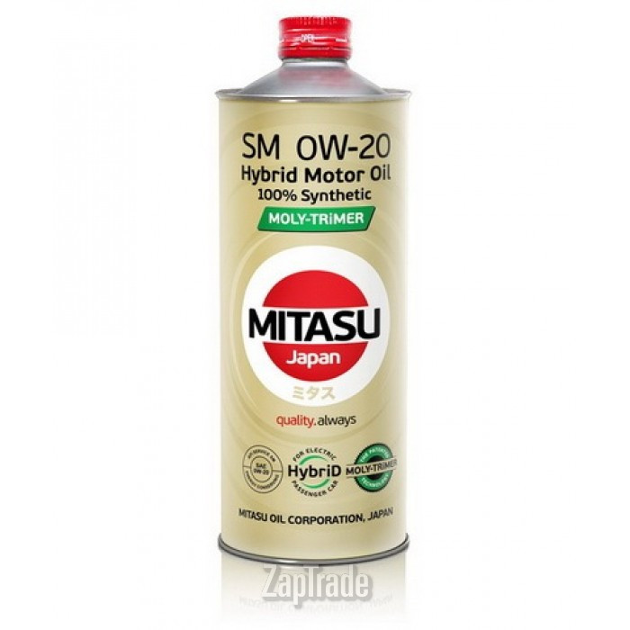 ������ �������� ����� Mitasu MOLY-TRiMER HYBRID 0W-20 ������������� | ������� MJM021