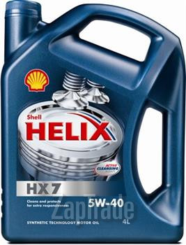 ������ �������� ����� Shell Helix HX7 ����������������� | ������� HELIXHX75W404L