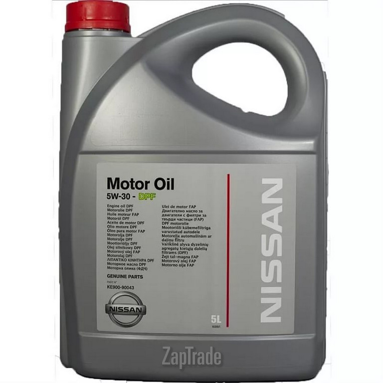 ������ �������� ����� Nissan Motor Oil DPF ������������� | ������� KE900-90043-R