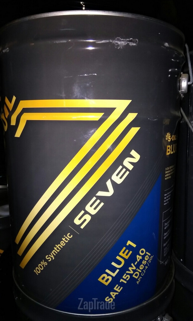 ������ �������� ����� S-oil SEVEN BLUE1 ������������� | ������� CJ15W40_20