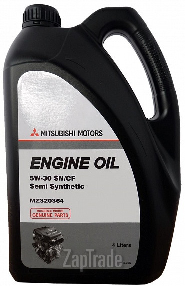 ������ �������� ����� Mitsubishi Genuine Oil Semi-Synthetic 5W-30 ����������������� | ������� MZ320364