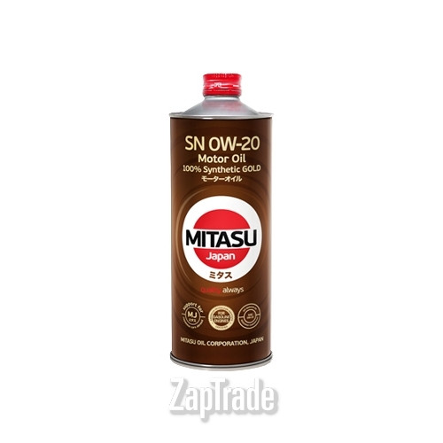 ������ �������� ����� Mitasu GOLD 0W-20 ������������� | ������� MJ1021