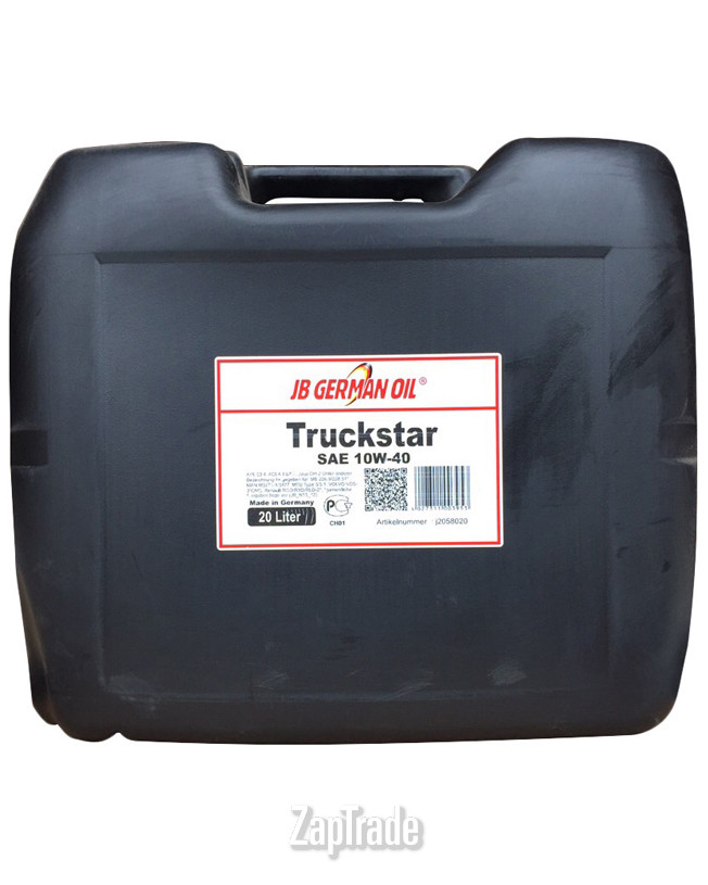 ������ �������� ����� Jb german oil Truckstar 10W-40 ������������� | ������� 4027311012894