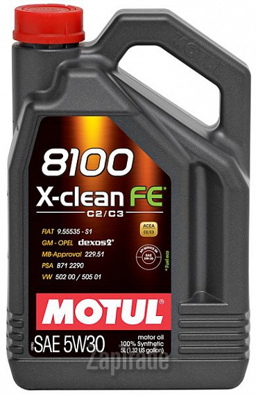 ������ �������� ����� Motul 8100 X-Clean FE ������������� | ������� 104777
