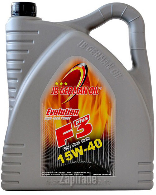 ������ �������� ����� Jb german oil Evolution F3 High-Tech Power 15W-40 ����������� | ������� 4027311000778