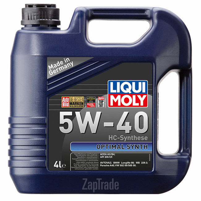 ������ �������� ����� Liqui moly Optimal Synth ������������� | ������� 3926