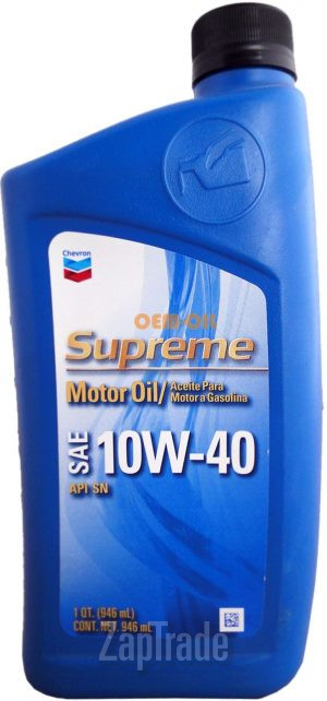 ������ �������� ����� Chevron Supreme Motor Oil ����������������� | ������� 220059721