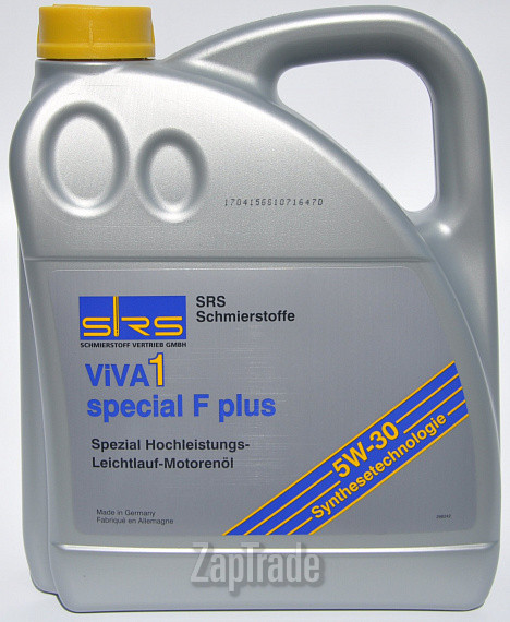 ������ �������� ����� Srs VIVA 1 Special F Plus 5W-30 ������������� | ������� 10036