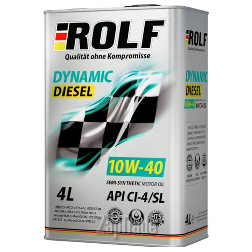 ������ �������� ����� Rolf Dynamic Diesel 10W-40 ����������������� | ������� 322226