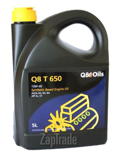 ������ �������� ����� Q8 T 650 10W-40 ����������������� | ������� 103118001616