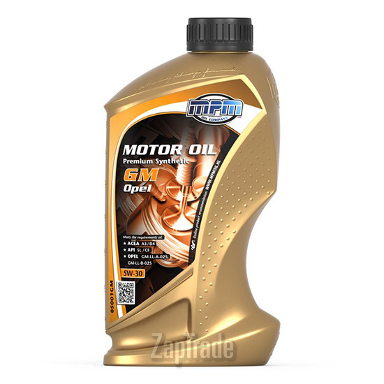 ������ �������� ����� Mpm oil Premium Synthetic GM / Opel ������������� | ������� 05001GM