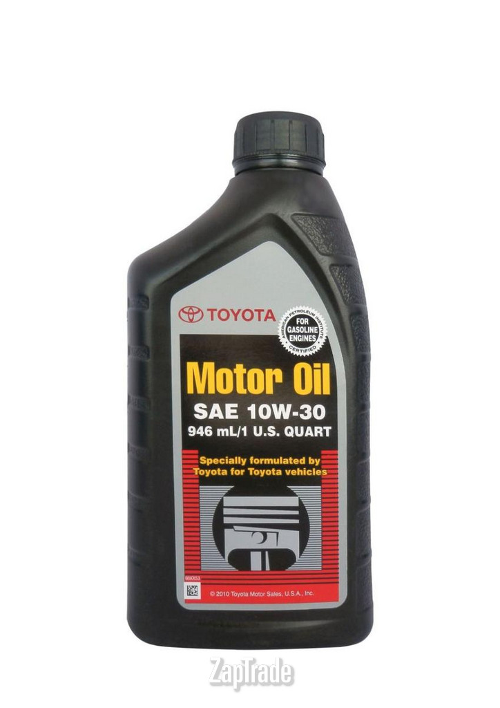 ������ �������� ����� Toyota MOTOR OIL SM 10W-30 ����������������� | ������� 00279-1QT30-01