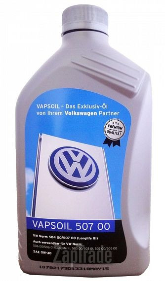 ������ �������� ����� Vapsoil 507 00 VW ������������� | ������� 600030786