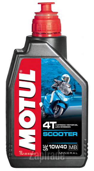 ������ �������� ����� Motul Scooter 4T 10W-40 MB ����������� | ������� 105937