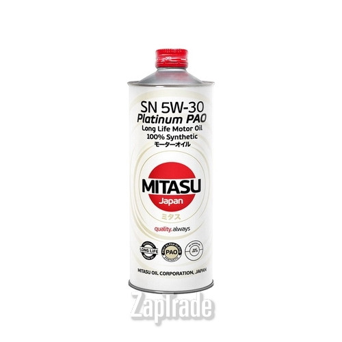 ������ �������� ����� Mitasu PLATINUM PAO 5W-30 ������������� | ������� MJ1111