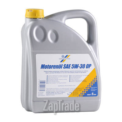 ������ �������� ����� Cartechnic Engine oil SAE 5W-30 OP ������������� | ������� 4027289007670